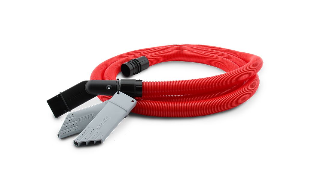Saugschlauch 4,5m D40mm rot inkl. Fugendüse 