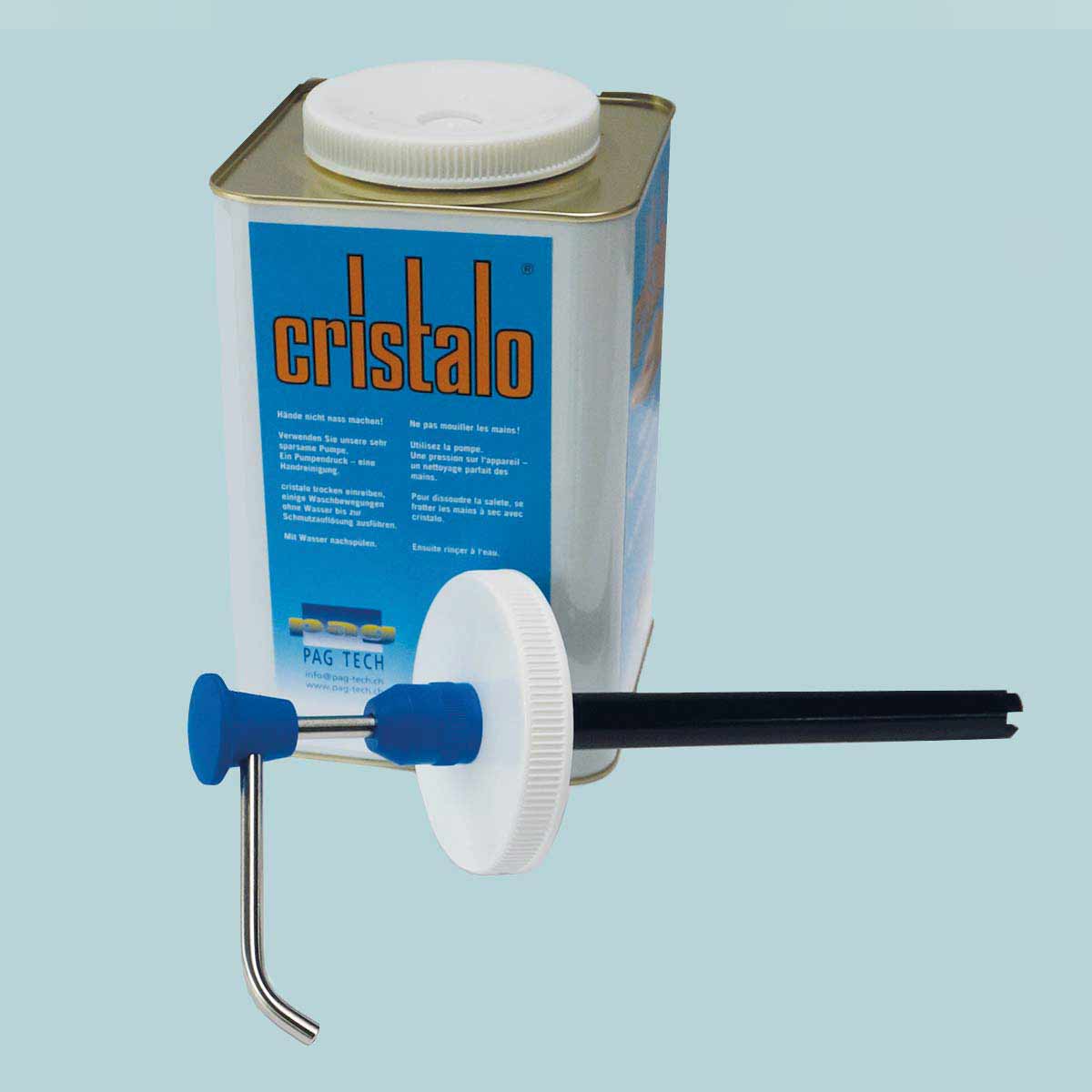 CRISTALO Handreiniger, Handreinigungs-Gel, Düse à 4.5 l