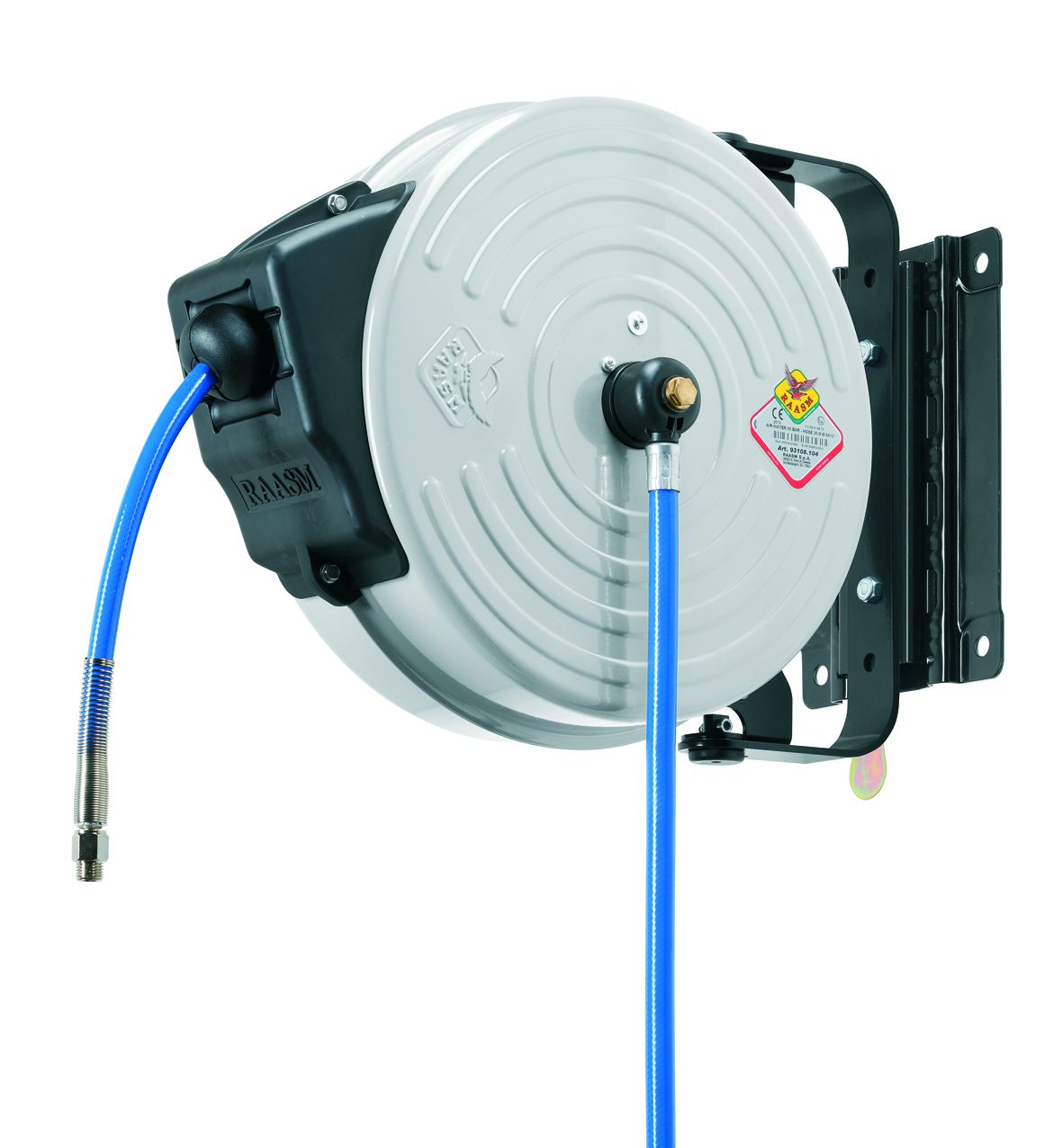 RAASM Druckluft-Schlauchaufroller Serie 300 automatisch lackiert
