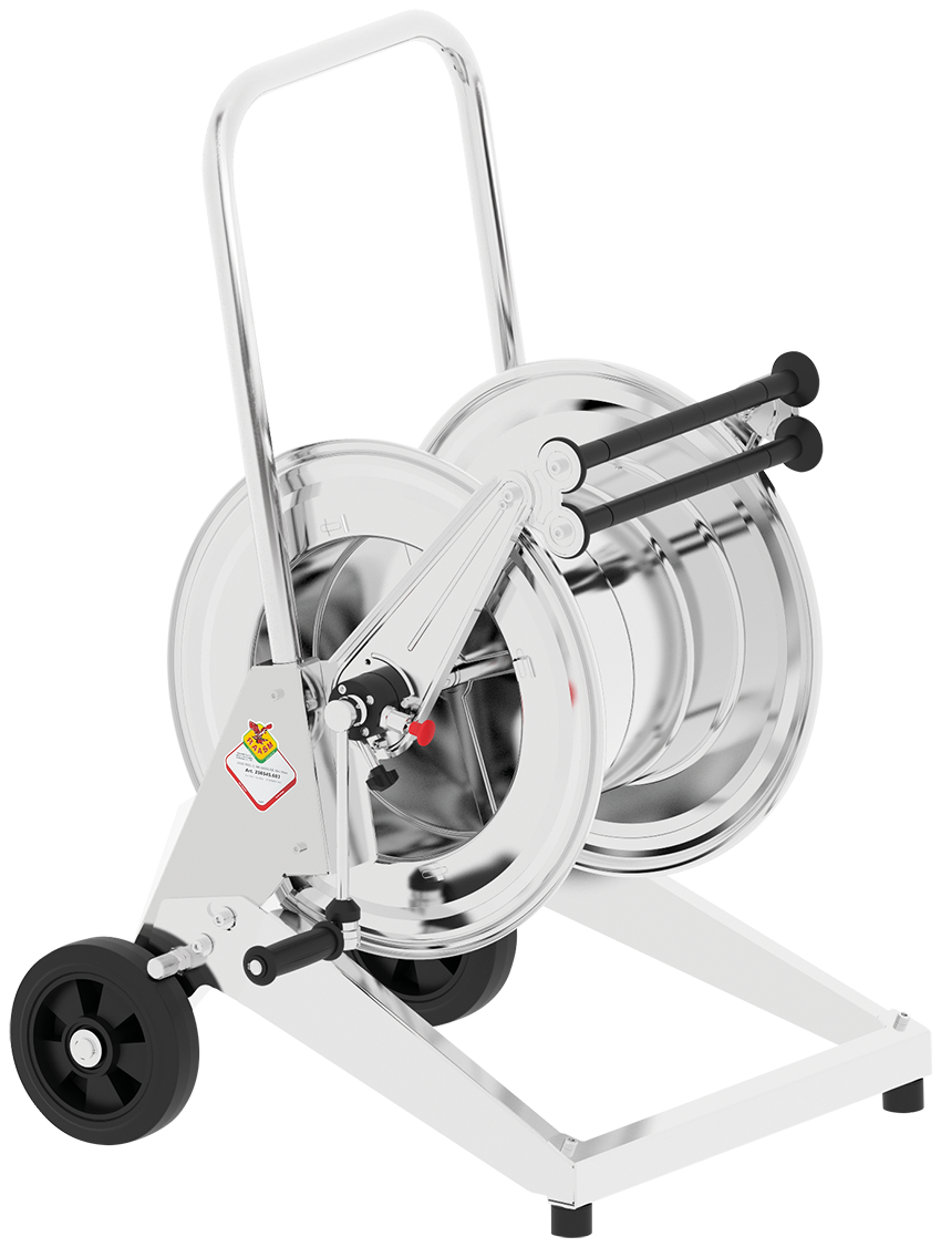 Schlauchwagen S. 560 INOX, max. 20 bar