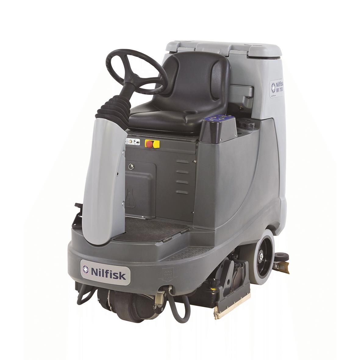 NILFISK BR 755C komplett Aufsitz-Scheuersaugmaschine